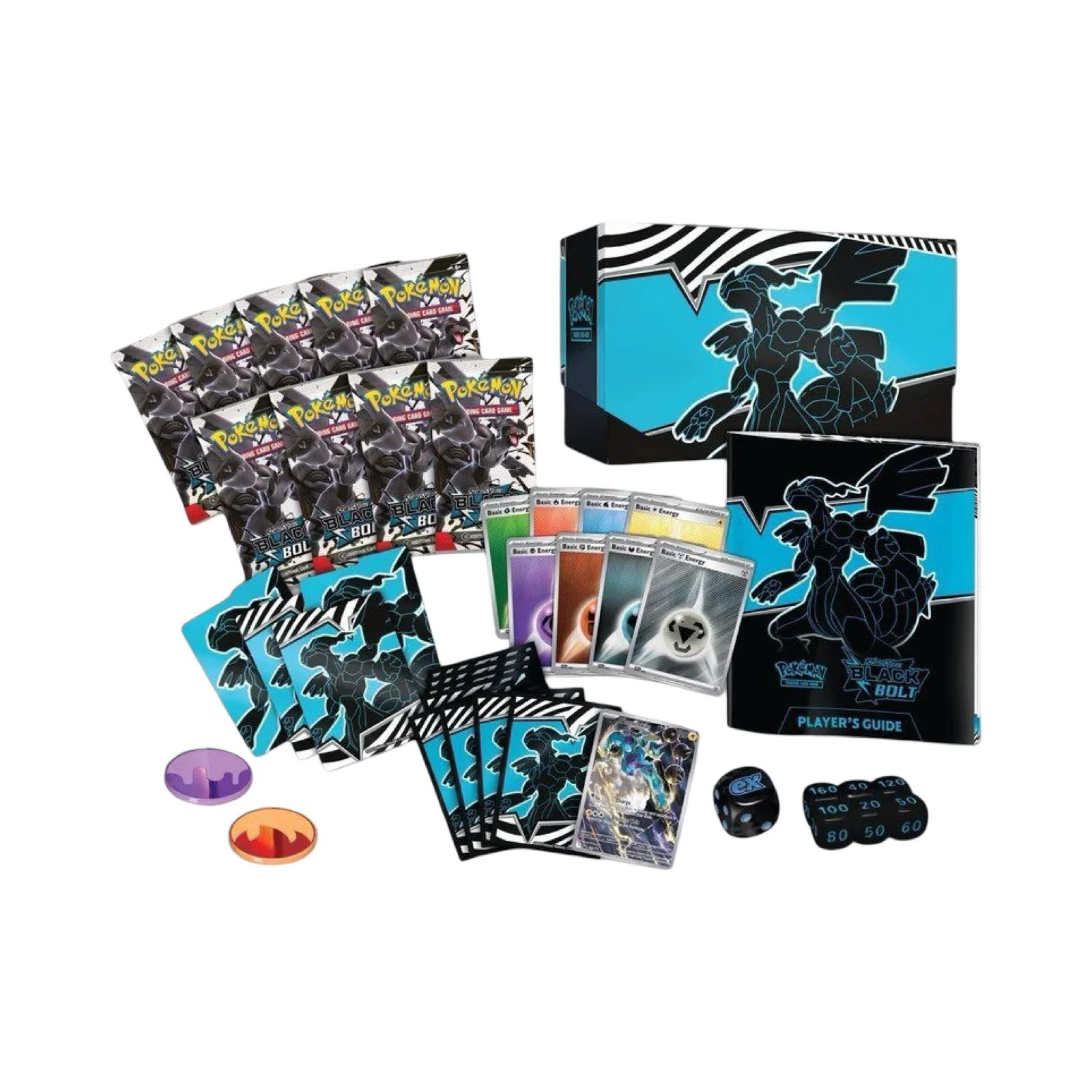 Black Bolt/White Flare Elite Trainer Box Pokémon Trading Card Game - Image 5