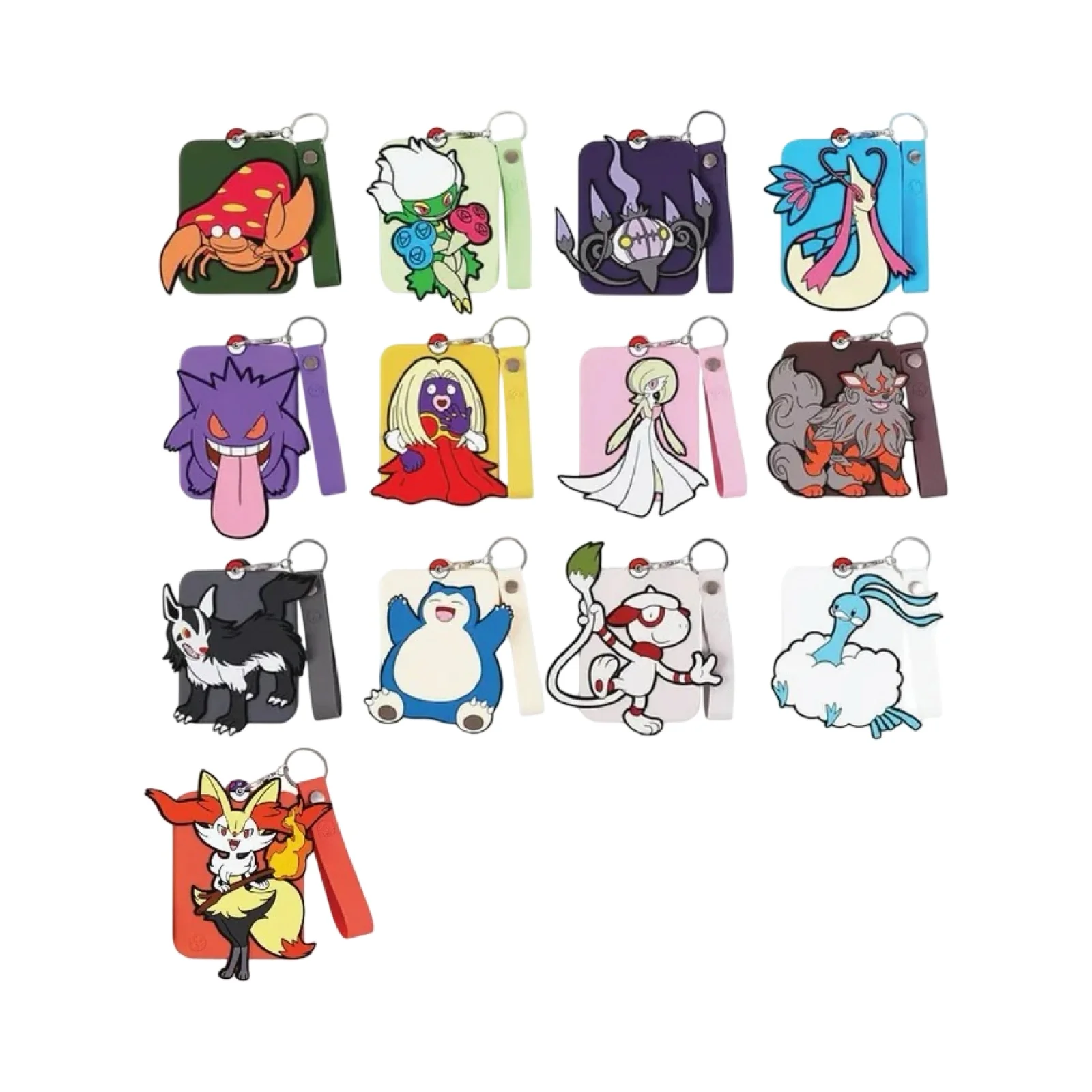 Eevee/Charizard/Gengar Random Keychain Blind Box Chinese Pokémon Trading Card Game - Image 3