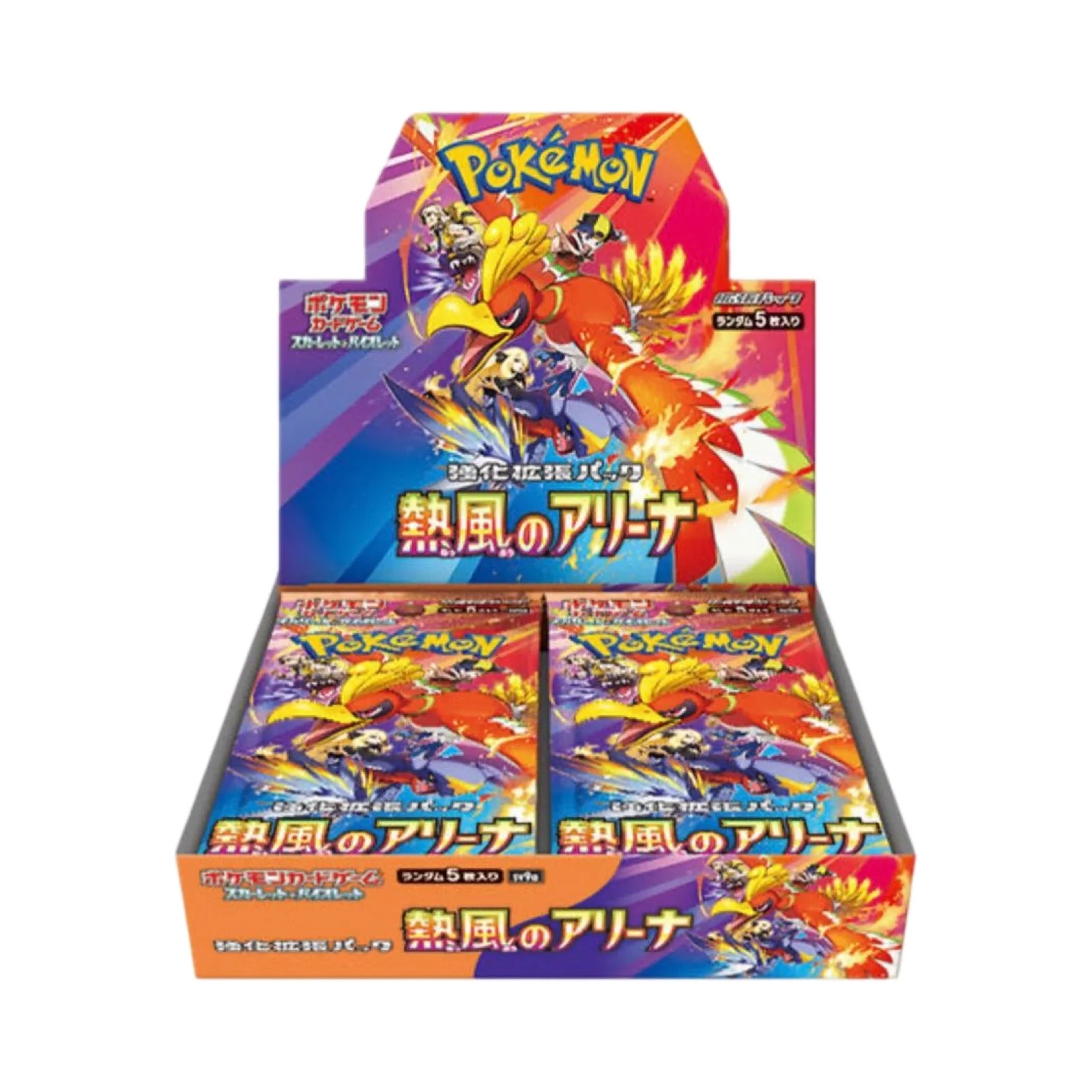 Heat Wave Arena Booster Pack/Box Japanese Pokémon Trading Card Game