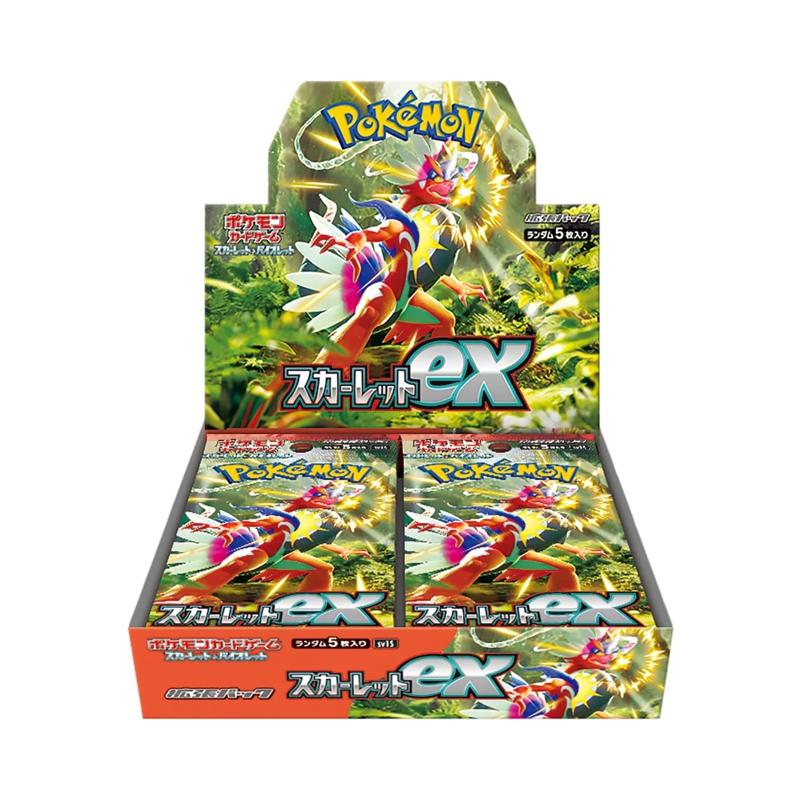 Scarlet ex Booster Pack/Box Japanese Pokemon Trading Card Game