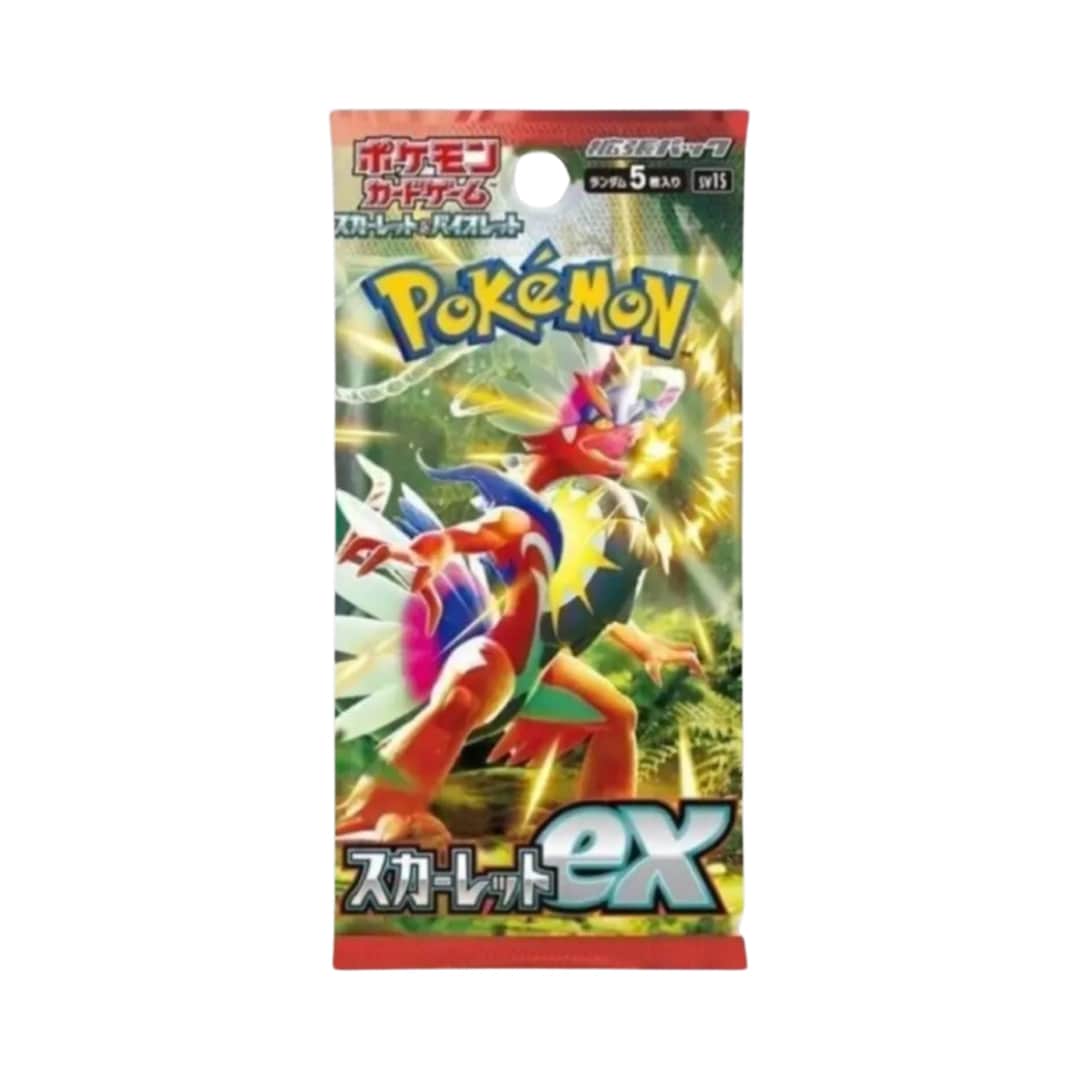 Scarlet ex Booster Pack/Box Japanese Pokemon Trading Card Game - Image 2