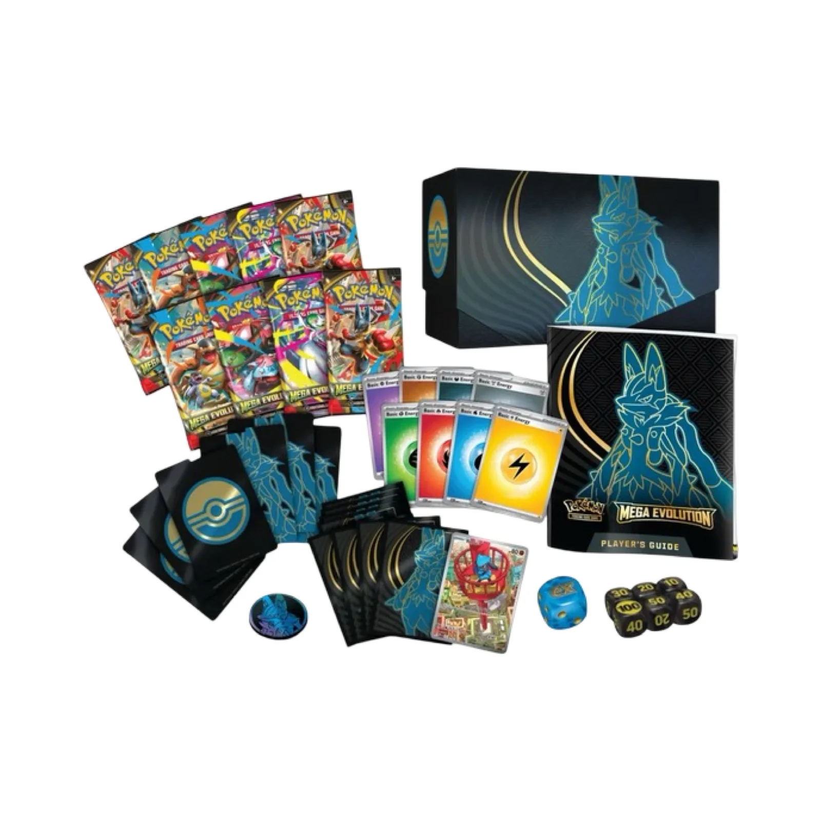 Mega Evolution Elite Trainer Box Pokemon Trading Card Game - Image 3