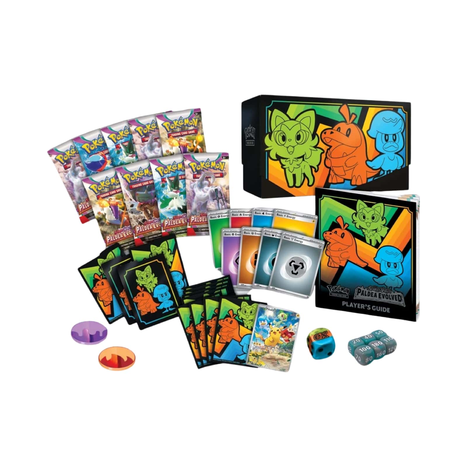Paldea Evolved Elite Trainer Box Pokémon Trading Card Game - Image 2