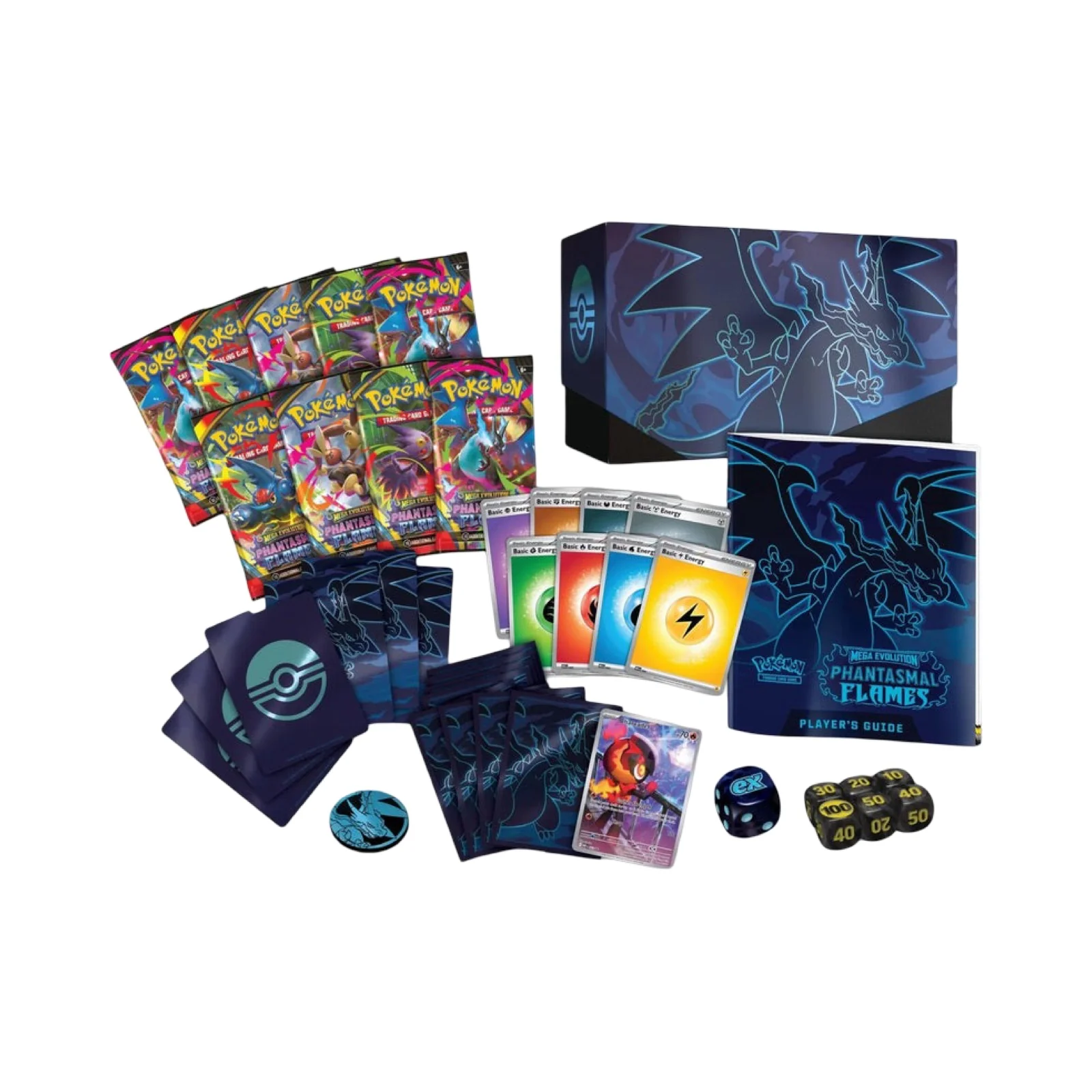 Phantasmal Flames Elite Trainer Box Pokémon Trading Card Game - Image 2