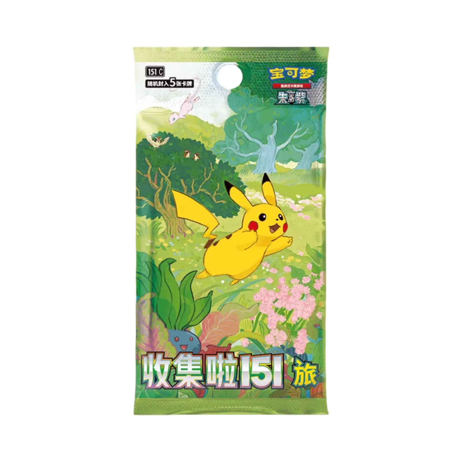 Pokemon 151 Journey Slim/Jumbo Booster Pack/Box Chinese Pokemon Trading Card Game - Image 4